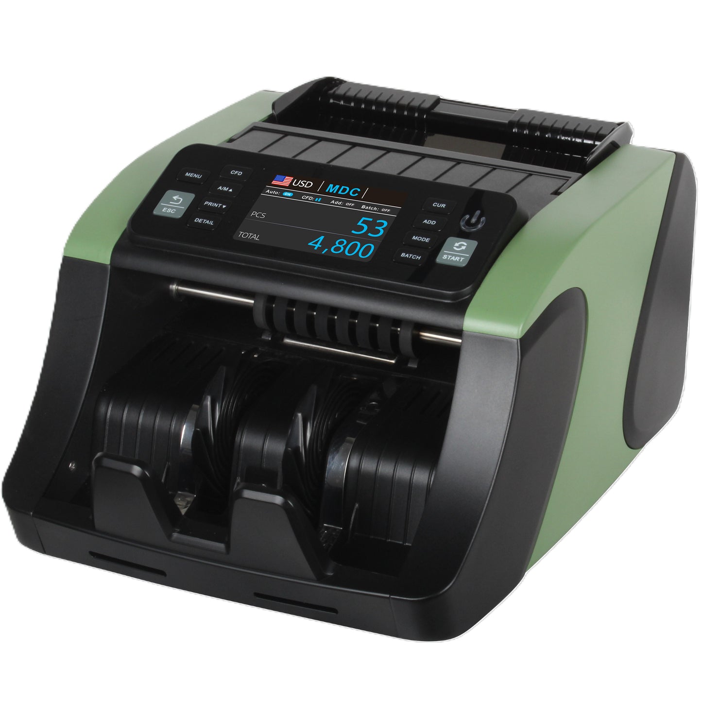 Money Counter Machine Mixed Denomination, Value Counting, Multi Currency Bill Counter