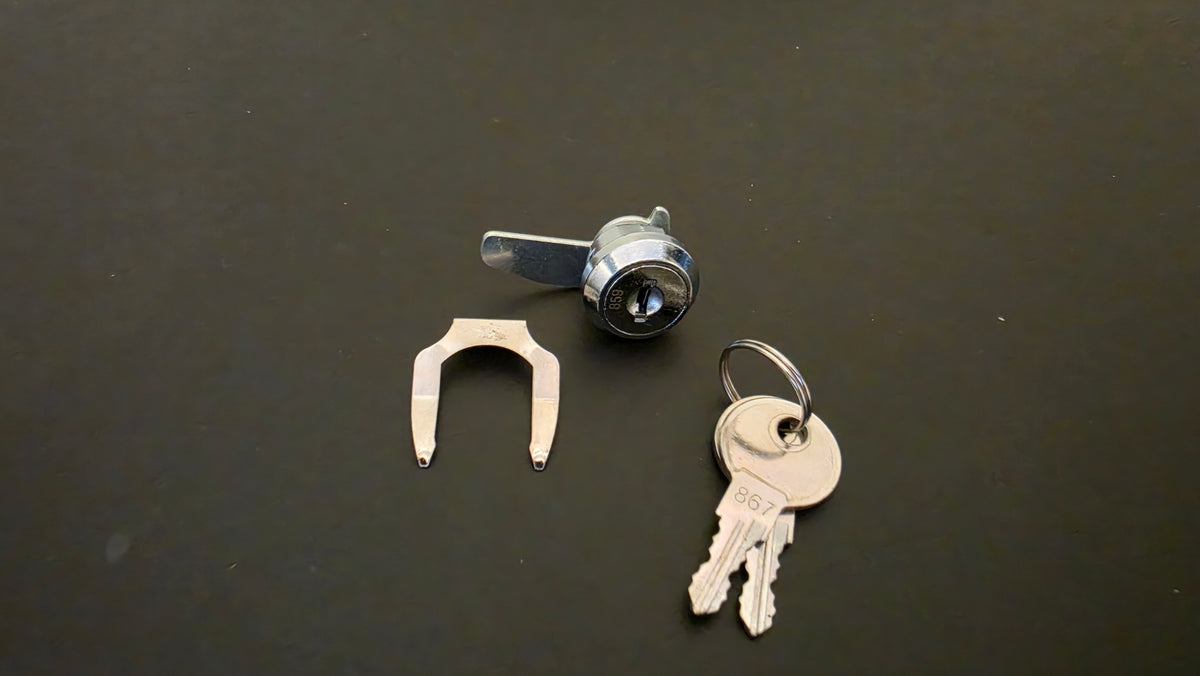 SYSON Replacement Lock for Cash Drawer – Lock Assembly with 2 Keys