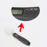 Spoon Scale, Electronic Food Scale 500g/0.1g Weighing for Grams and OZ, Digital Kitchen Scale with Handle Grip and Spout for Coffee Power, Pills, Tea, Flour, Oil, Baking
