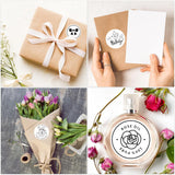 2" White Round Direct Thermal Labels – 750 Labels per Roll, 2 Rolls per Box | Self-Adhesive, Waterproof, Removable | Circle Thermal Sticker Paper for Organization, Warehousing, and Business Use