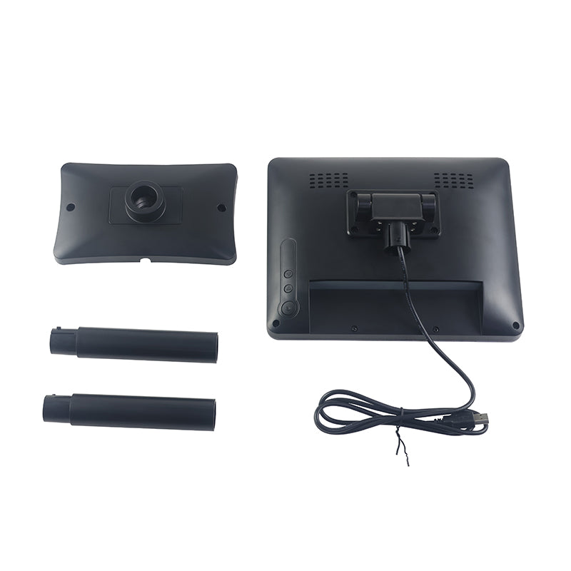 Syson 9.7" POS Customer Display Screen – TFT-LCD 1024×768 USB Powered Non-Touch Monitor with Stand for Retail & Restaurant POS