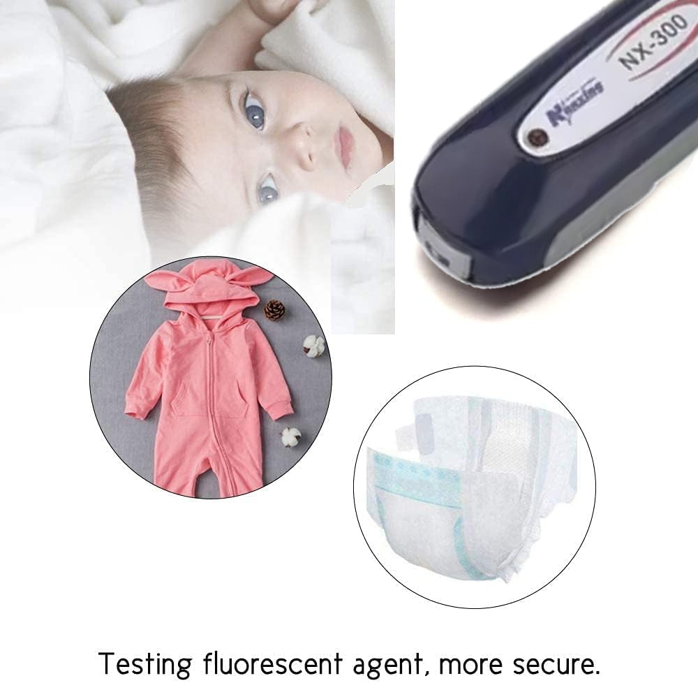 Handheld Counterfeit Bill Detector, 2-in-1 Mini Money Detector with UV and MG