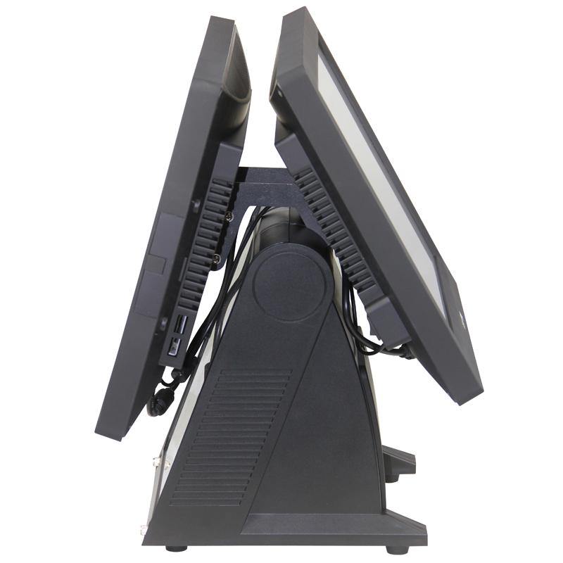 POS All-in-one Terminal 15" Touch Screen+ 15" Customer Screen, Windows 7 - syson