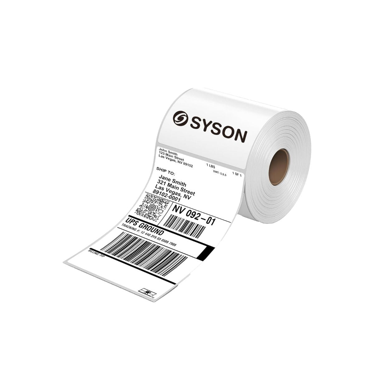 Thermal Shipping Label