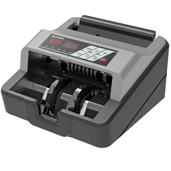 Portable Money Counter - Advanced UV/MG Counterfeit Detection, Fast & Accurate Dollar Bill Counting, 1,300 Bills/Min