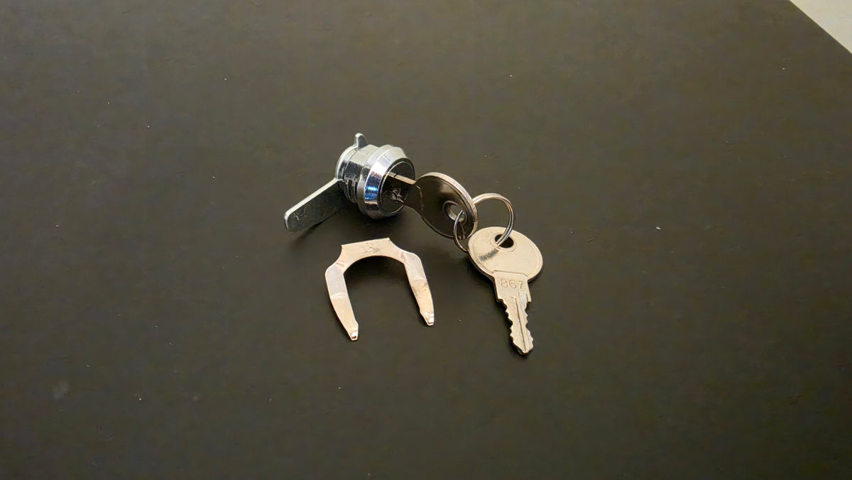 SYSON Replacement Lock for Cash Drawer – Lock Assembly with 2 Keys