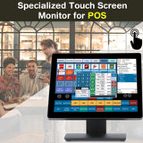 17" Touch Screen POS Capacitive LED Multi-Touch Touch Screen Monitor for Restaurant Kiosk Retail