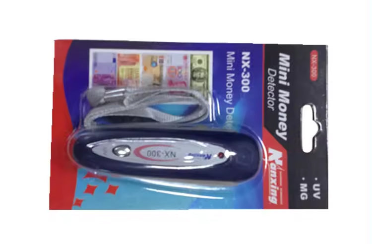 Handheld Counterfeit Bill Detector, 2-in-1 Mini Money Detector with UV and MG
