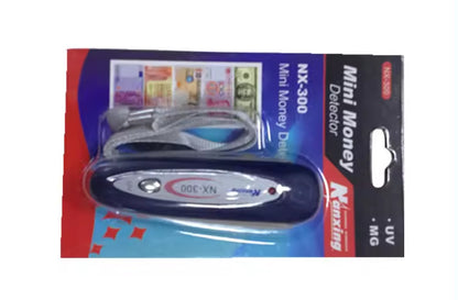 Handheld Counterfeit Bill Detector, 2-in-1 Mini Money Detector with UV and MG