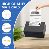 4”x6” Direct Thermal Shipping Labels – 12 Rolls, 220 Labels per Roll (Total 2,640 Labels) | Roll Format  |Compatible with Zebra & Rollo | Permanent Adhesive | BPA & BPS Free
