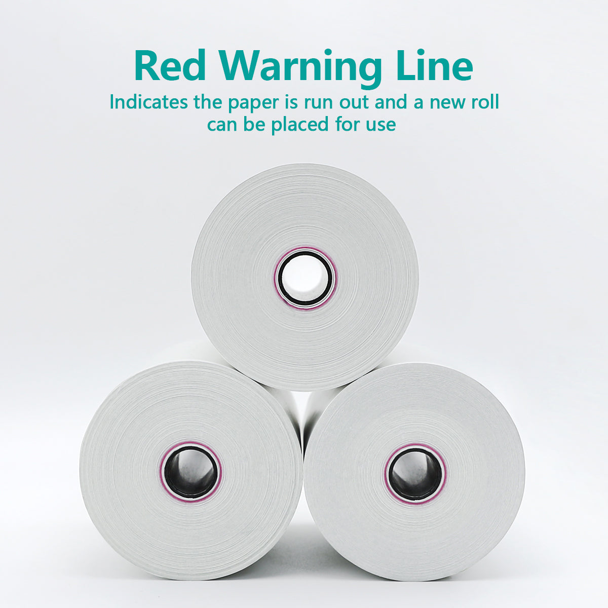 SYSON 3 1/8" × 200' Thermal Paper Rolls – 30 Rolls/Case | BPA-Free 80 mm POS Receipt Paper for Clover, Epson, Star