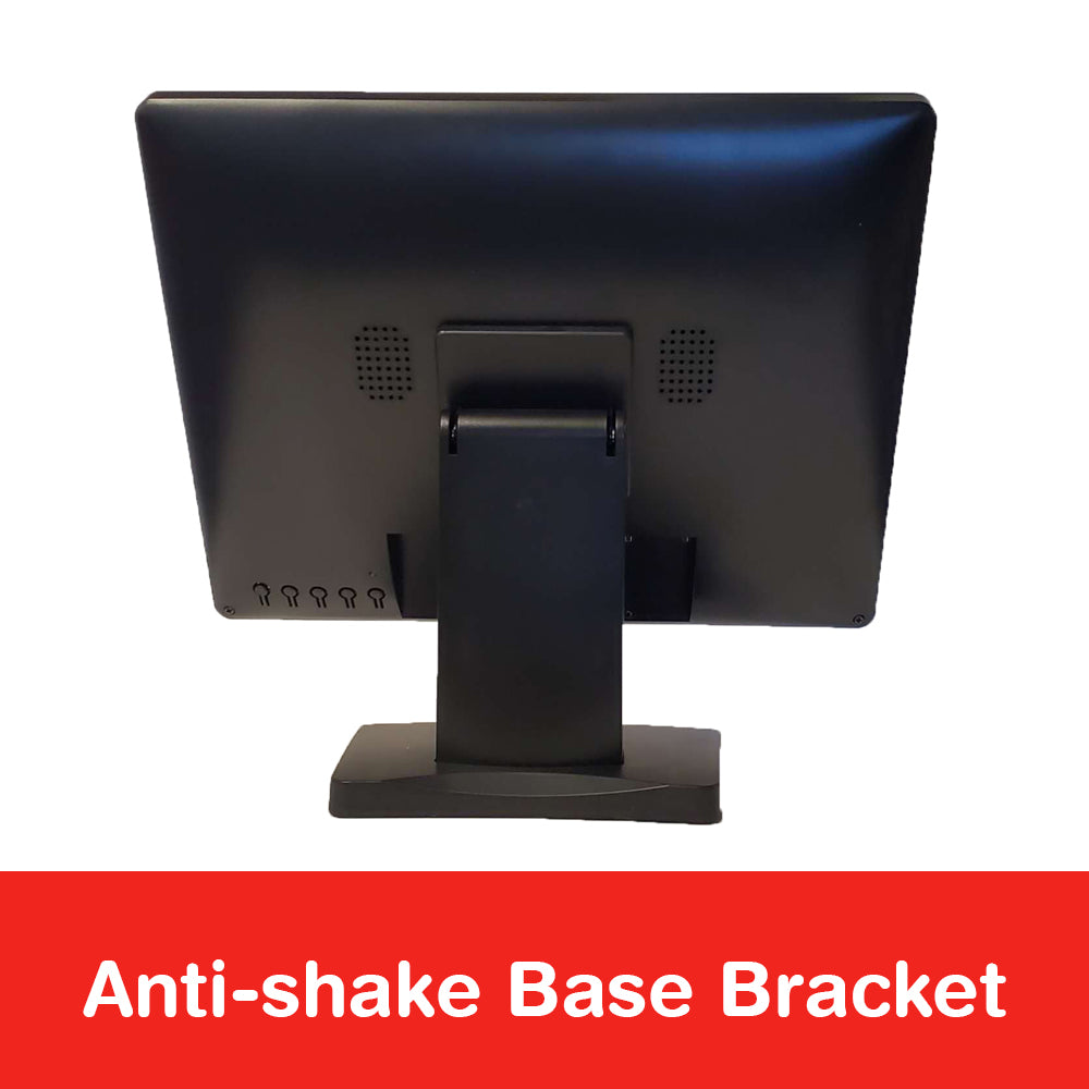 15" Touch Screen POS Capacitive LED Multi-Touch Touch Screen, True Flat Seamless Monitor for Restaurant Kiosk Retail