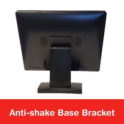 15" Touch Screen POS Capacitive LED Multi-Touch Touch Screen, True Flat Seamless Monitor for Restaurant Kiosk Retail