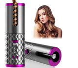USB Cordless Automatic Rotating Hair Curler Hair Waver Curling Iron Styling Tool