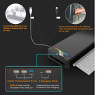 Monitor Stand Laptop Riser Holder with Storage Drawer USB Charging Port Black