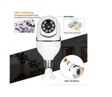 Light Bulb Security Camera Panoramic Home WiFi Camera with Auto Tracking