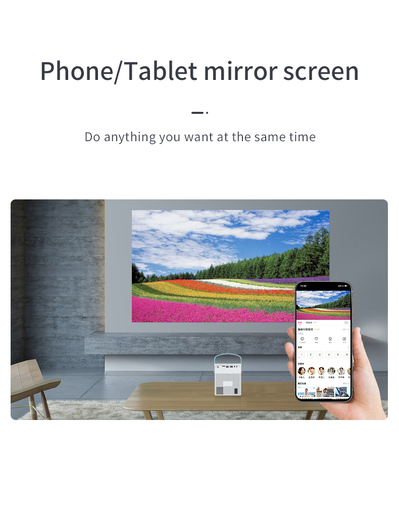 Syson Smart Projector CY402