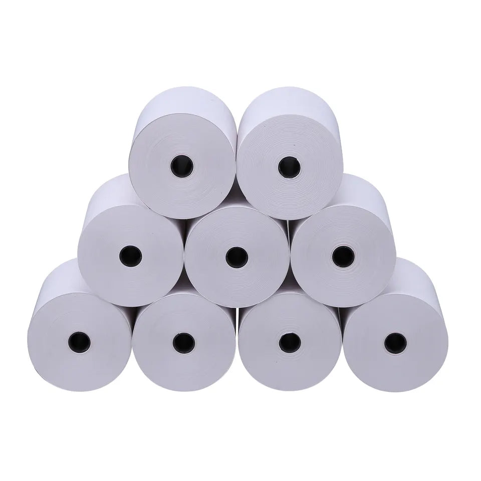 SYSON 3 1/8" × 200' Thermal Paper Rolls – 30 Rolls/Case | BPA-Free 80 mm POS Receipt Paper for Clover, Epson, Star