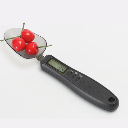 Spoon Scale, Electronic Food Scale 500g/0.1g Weighing for Grams and OZ, Digital Kitchen Scale with Handle Grip and Spout for Coffee Power, Pills, Tea, Flour, Oil, Baking