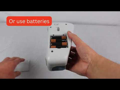 Portable Handy Bill Counter Cash Banknote Counter Money Currency Counting Machine AC or Battery Powered