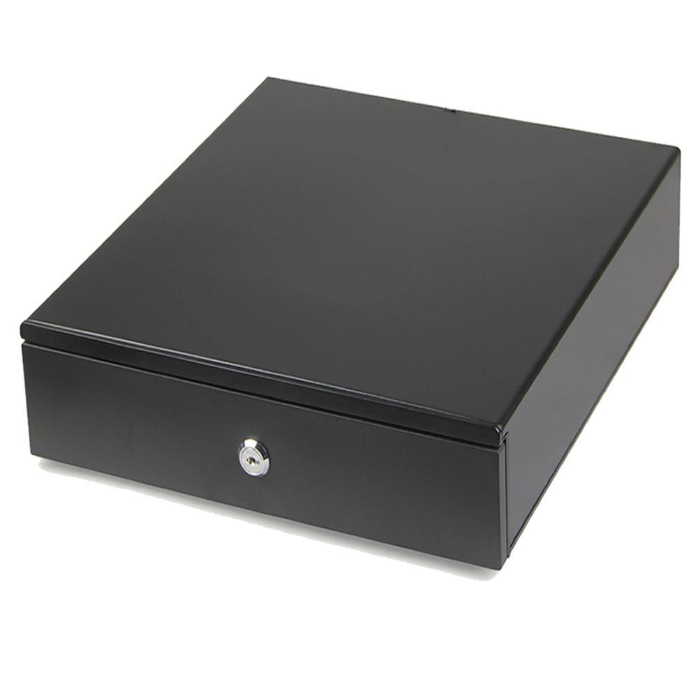 13" POS Automatic Cash Drawer with Removable Coin Tray 4B4C, 2 Keys, Compatible POS Receipt Printer - syson
