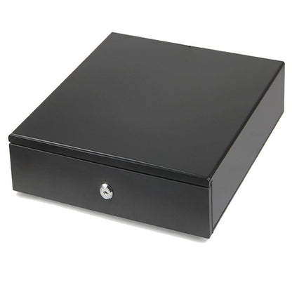 13" POS Automatic Cash Drawer with Removable Coin Tray 4B4C, 2 Keys, Compatible POS Receipt Printer - syson