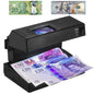 Counterfeit Bill Detector, UV Light Machine, Currency Checker, Detects Latest Bills, U.S. & Canadian Dollar, Euros, Pound, Less Errors Than Older Unit, for Bankers or Home