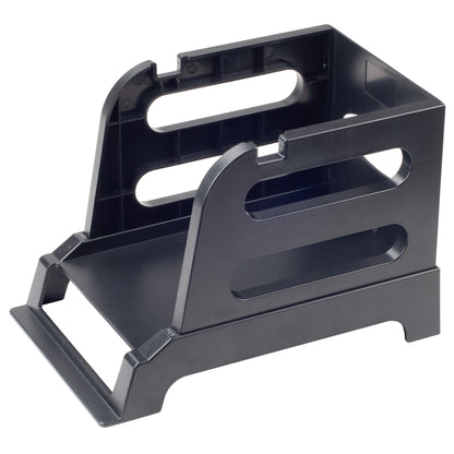 External Label Holder for Rools and Fan-Fold Labels, 2 in 1 External Label Stand for Shipping Thermal Label, Work with Desktop Shipping Label Printer