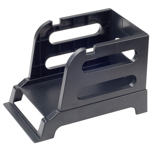 External Label Holder for Rools and Fan-Fold Labels, 2 in 1 External Label Stand for Shipping Thermal Label, Work with Desktop Shipping Label Printer