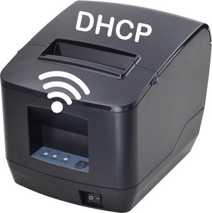 *WiFi* *DHCP* Kitchen Printer 80mm Thermal Receipt Printer with USB LAN Port for Restaurant Receipt and Kitchen Printing ESC/POS Support Linux Windows