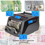 Polymer and Paper Canadian CAD USD Currency Bill Counter Plastic Money Banknote - syson