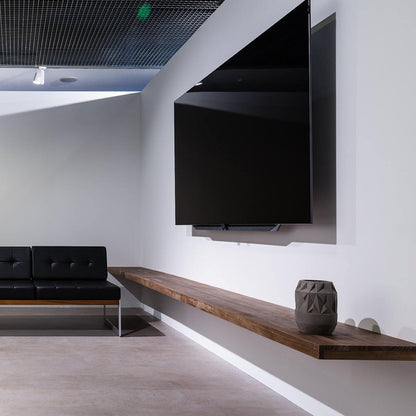 Heavy-Duty Fixed TV Wall Mount 37" ~ 70" TV, up to 80kgs/176lbs with Hardware Pack TV Screws Kit - syson