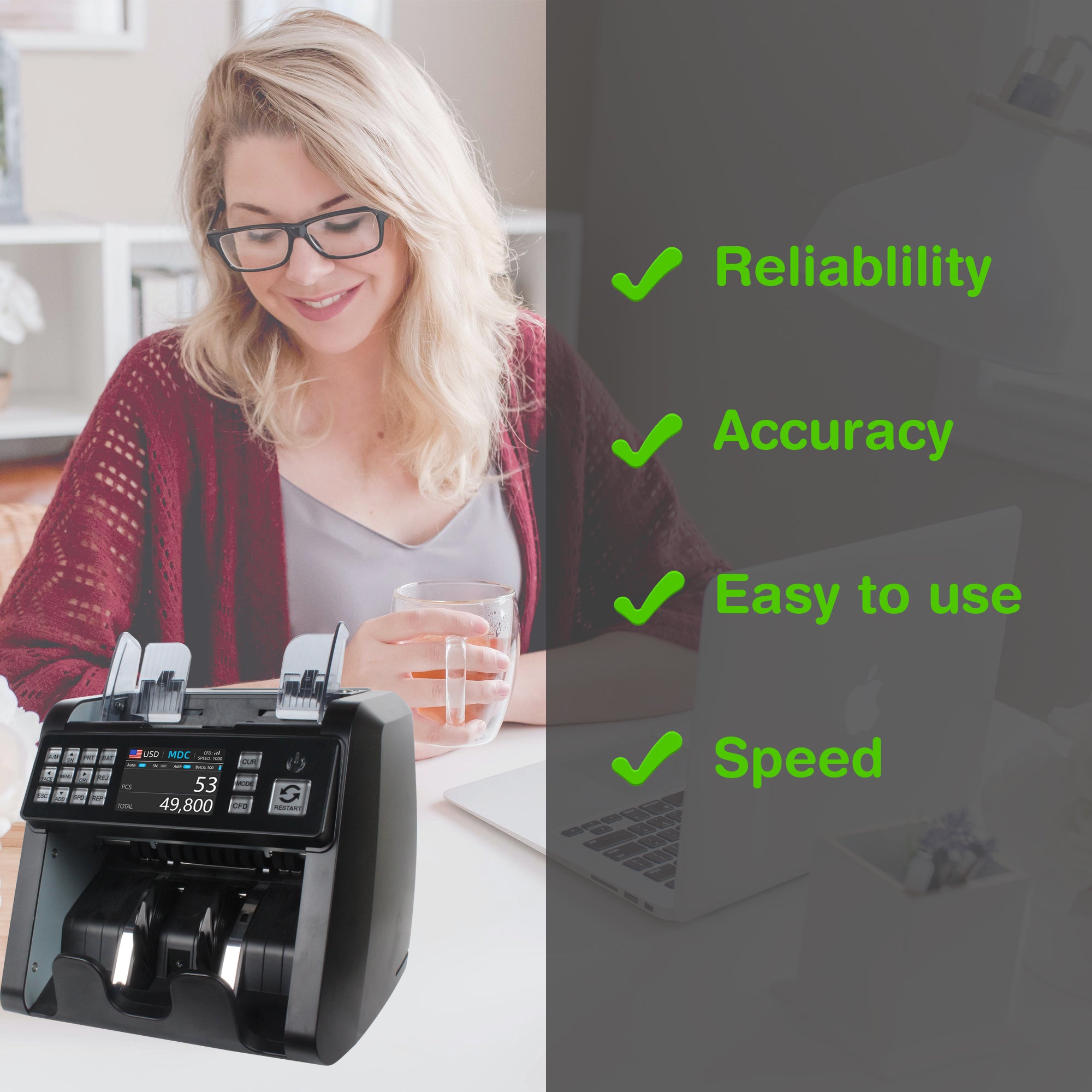 Money Counter Machine Mixed Denomination, Value Counting, Multi Curren ... Best money counting machine