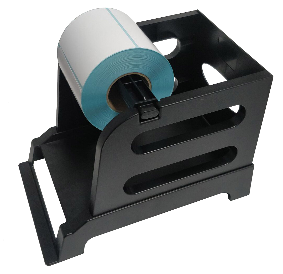 External Label Holder for Rools and Fan-Fold Labels, 2 in 1 External L ...