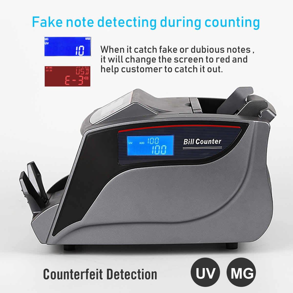 Polymer and Paper Canadian CAD USD Currency Bill Counter Plastic Money Banknote - syson