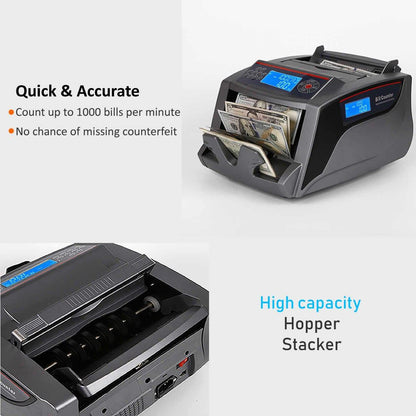 Polymer and Paper Canadian CAD USD Currency Bill Counter Plastic Money Banknote - syson