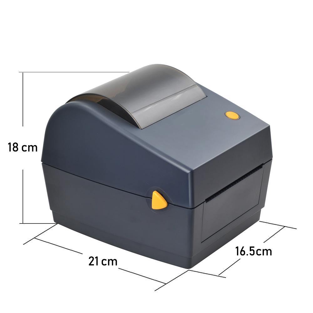 Shipping Direct Thermal Label Printer, 5 in/s Print Speed, 203 dpi Print Resolution, 4.25" Print Width, USB - syson