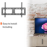 Heavy-Duty Tilt TV Wall Mount for 37" ~70" TV up to 80kg/176lbs with Hardware Pack TV Screws Kit - syson