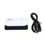 Card Reader USB Mini SDHC SD CF MMS Memory Stick M2 - syson