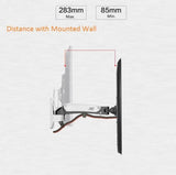 Wall Mount Gas Strut Full Motion LED LCD Monitor Tilt Arm Bracket 19 – 27 in