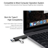 USB / USB Type C 3.1 / Micro USB External Micro SD Card Reader OTG Adapter - syson
