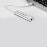 2-in-1 USB External Sound Card Works with Phone Headset - syson