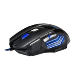 Optical USB LED Gaming Mouse 7 Buttons Wired Mouse for Gamer Computer