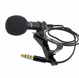 Lavalier Mic Mini Clip-on Ultimate Omnidirectional Portable Wired Microphone - syson