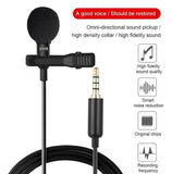 Lavalier Mic Mini Clip-on Ultimate Omnidirectional Portable Wired Microphone - syson