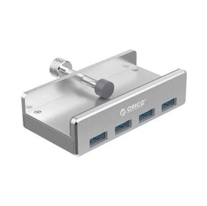 4 Port USB 3.0 HUB Clip-Type Aluminium Alloy Portable Size Super Speed Splitter - syson