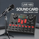 Sound Mixer Sound Effect Voice Changer for Broadcast Livestream Mobile Phone PC - syson