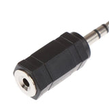 2.5mm to 3.5mm Audio Adapter Female to Male Stereo Plug Converter Jack - syson