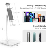 Cell Phone Stand Height Adjustable Stable Tablet Holder for Desk Sturdy