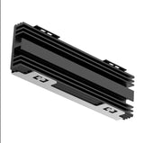 M.2 2280 SSD Heatsink with Double Thermal Silicone Pad for PCIE NVME Aluminum Alloy Material